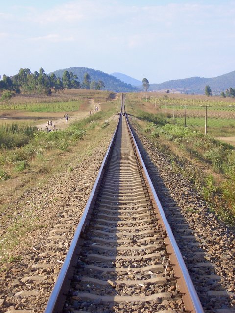 Railtracks running through the area