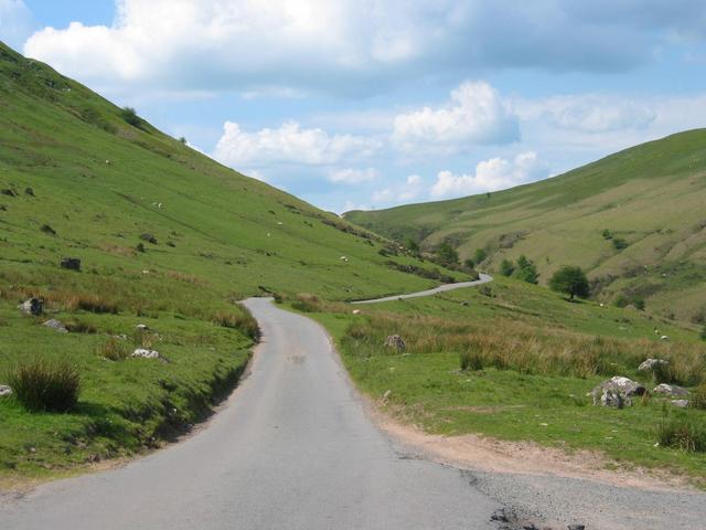 Highland Road in Wales (5km from the CP)