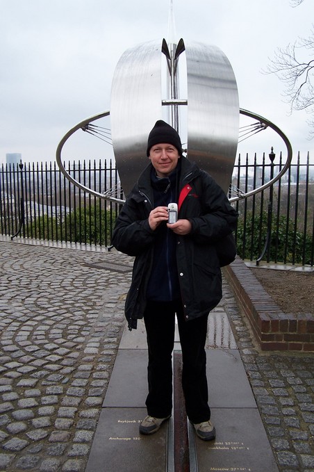 At the Prime Meridian in Greenwich