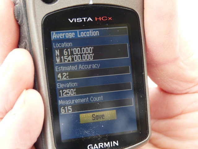 GPS using averaging function...