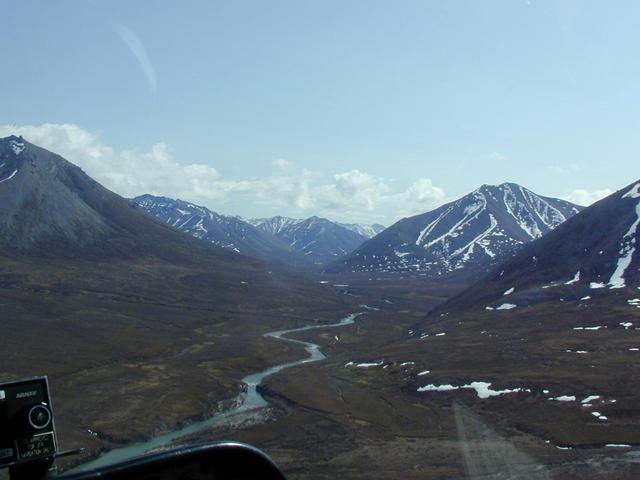 Valley leading into the Brooks Range
