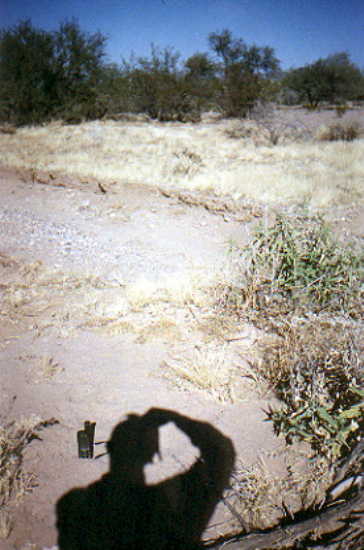 Matt's shadow at N32 W112
