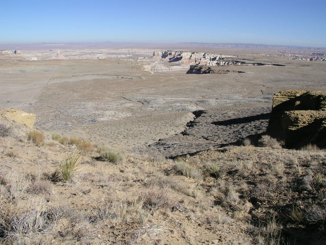 The area around 36N 111W as seen from .34 miles to the south