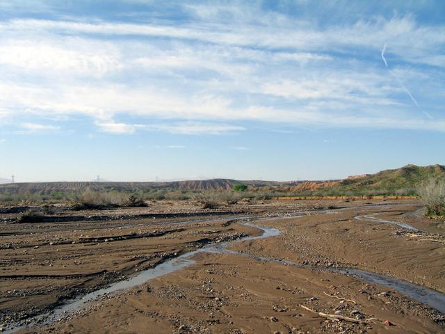 View south down the Beaver Dam Wash