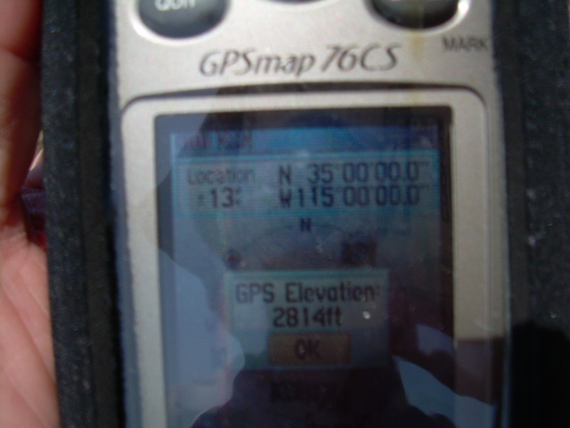GPS coordinates with elevation