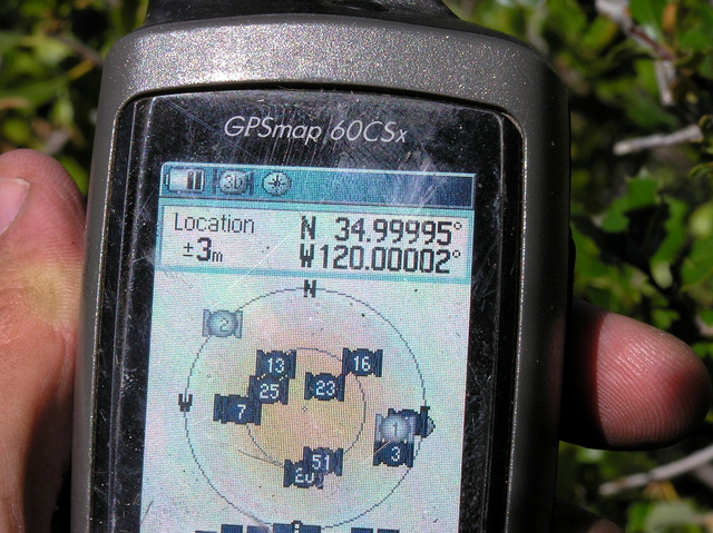 As close to "all zeros" as I could get: 5m from the confluence point