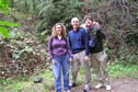 #9: Lorrie Conklin, Greg Conklin, and Joseph Kerski at the confluence point.