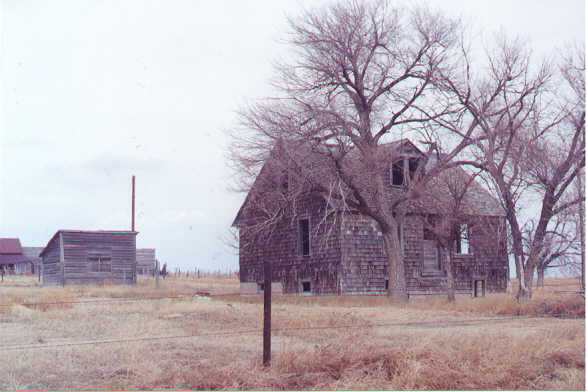 Abandoned farmhouse