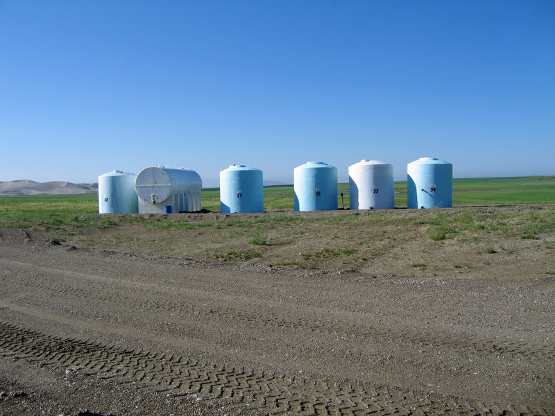 Tanks west of confluence 