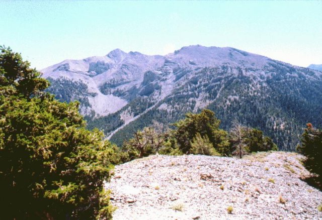 Lemhi range with Tyler Peak just left of center