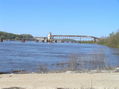 #7: Mississippi River at Modoc Ferry crossing, 2 km northwest of the confluence.