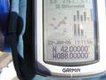 #5: GPS reading at confluence site.
