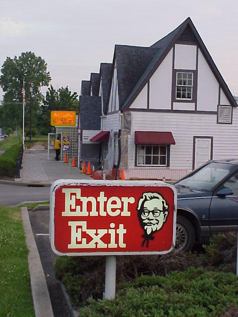 This is the very first Kentucky Fried Chicken restaurant.