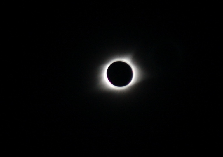 Eclipse - 1.7 km from point