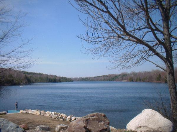 Scenic lake near the confluence.