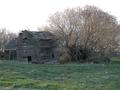 #3: Abandoned buildings along farm road leading to confluence