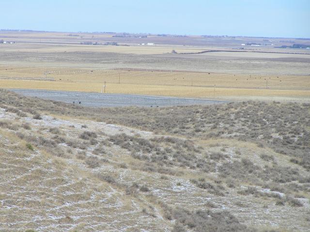 View to the north-northwest from the confluence.