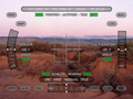 #6: iPad View East with Theodolite App overlay of position data