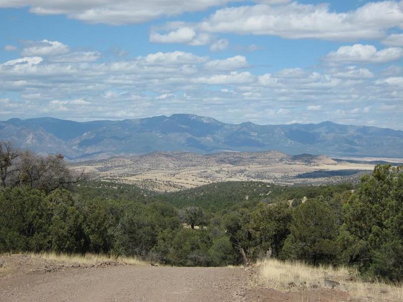 The spectacular Mogollon Mountains and the high desert of western New Mexico