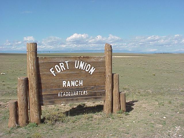 Fort Union Ranch, New Mexico, owner of the land where the confluence resides.