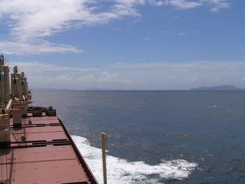 View to SE: Bocas del Dragon