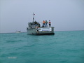 #4: National Guard patrol boat Punta Playa anchored at La Tortuga Island