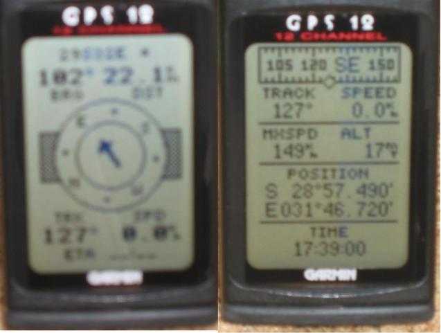 GPS Montage - 22.1km to go :-(