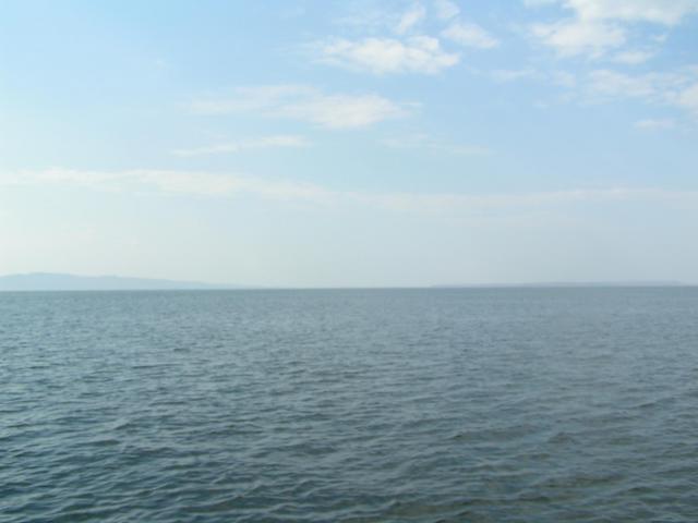 View to the North, Zambian shoreline
