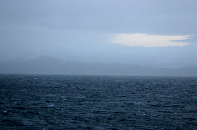 View east towards Deception Island