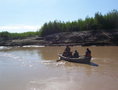 #9: Cruce del Río Pilcomayo. Crossing at Pilcomayo River