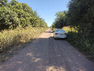 #8: Estrada que dá acesso à confluência - road that access the confluence - carretera que vá hacia la confluencia
