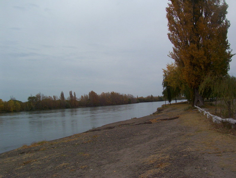 Rio Negro en Choele Choel. River Negro at Choele Choel