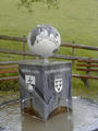 #5: small monument marking the confluence