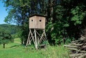 #7: A hunting blind in a field about 1 km (2 km on foot) from the point