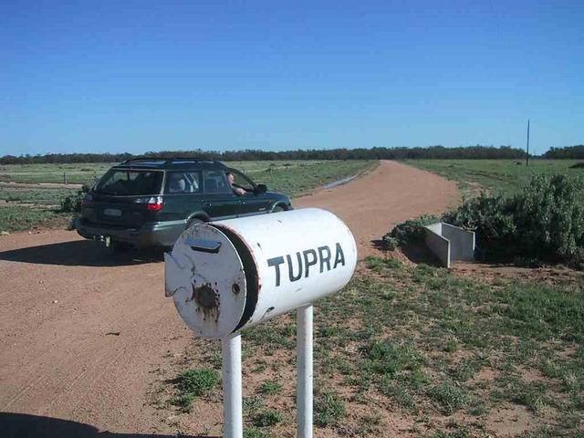 Tupra Station road side mailbox