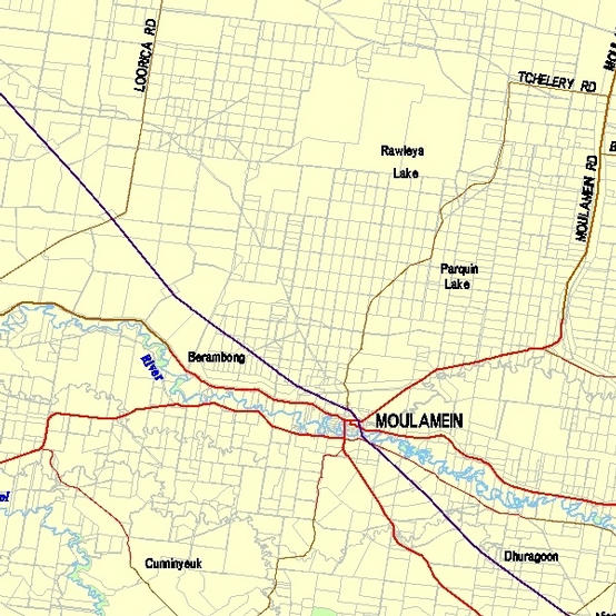 Map of general area