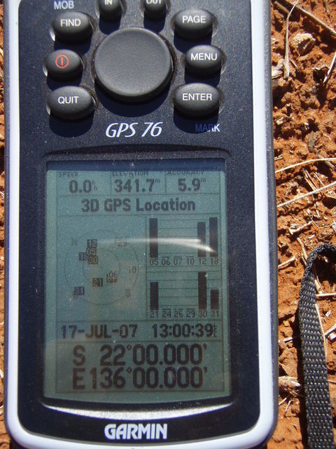 GPS on the point
