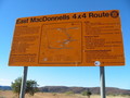 #8: Territory Explorer Route sign