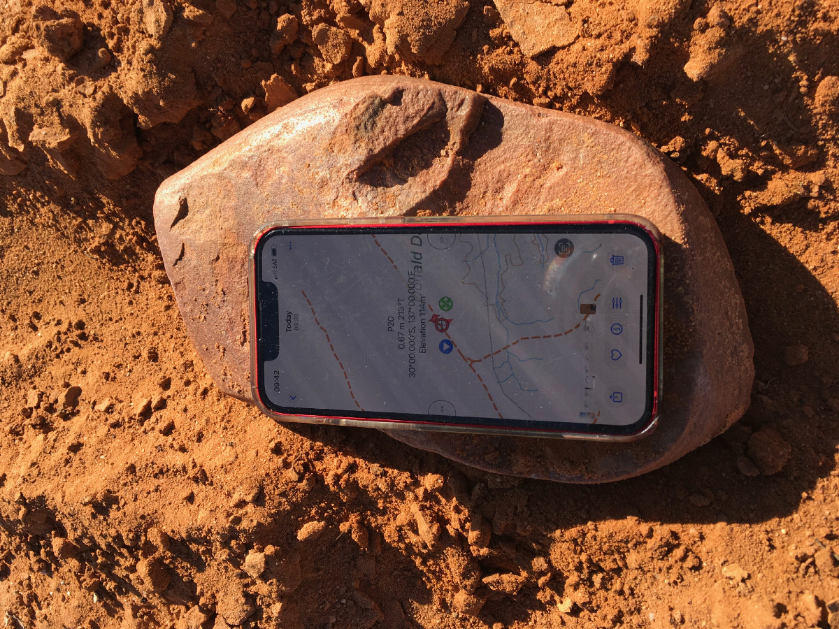 GPS on location 