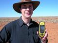 #7: Me with my GPS at the confluence