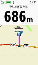 #3: My GPS receiver, 686m South of the point