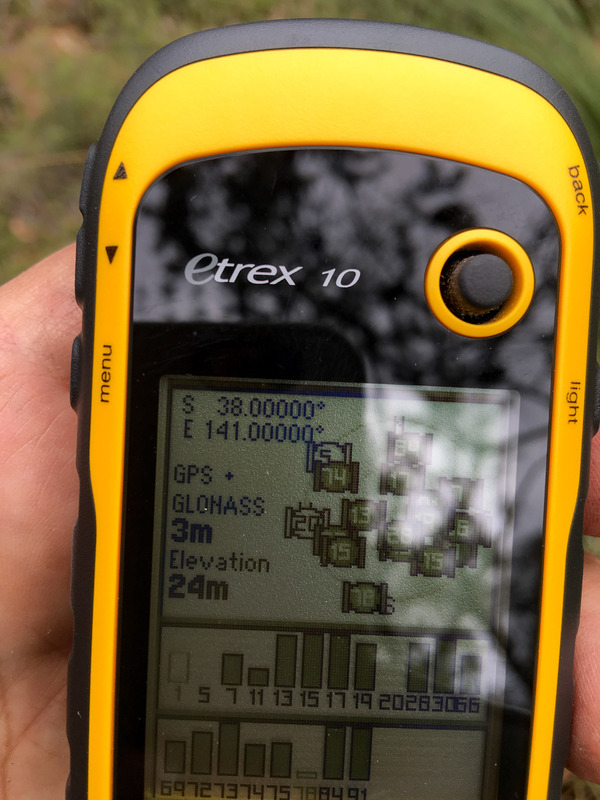 Pic of the GPS spot on the Confluence Point
