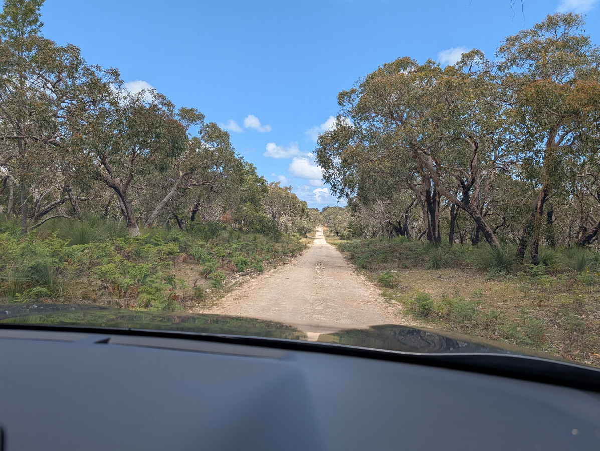 Access road - most weather motorable