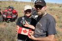 #4: Scott & Gaby of Canada at the confluence