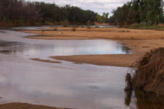 View of the Murchison River looking south west