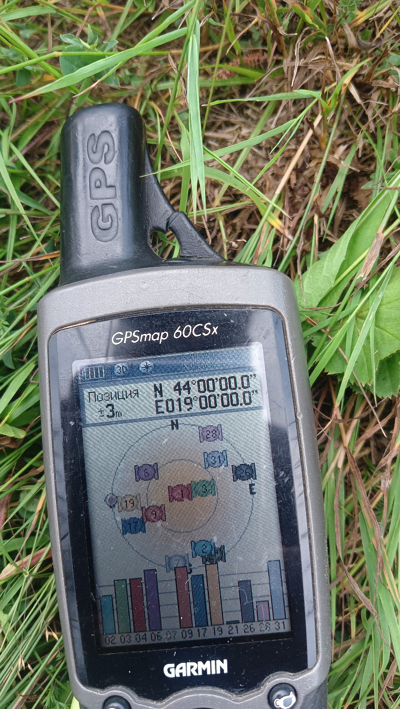 GPS reading