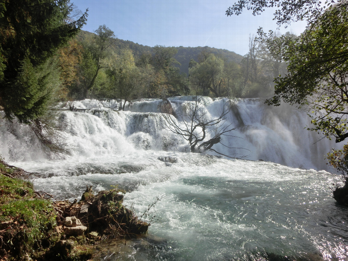 Wasserfall in Martin Brod - Waterfall in Martin Brod