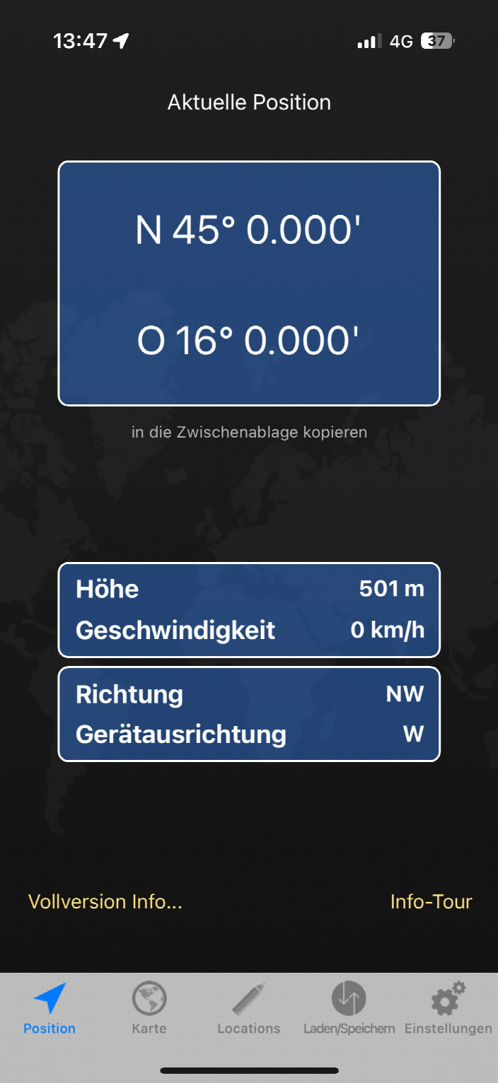 GPS Reading