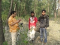 #5: With local motorcycle rider and local farmer 