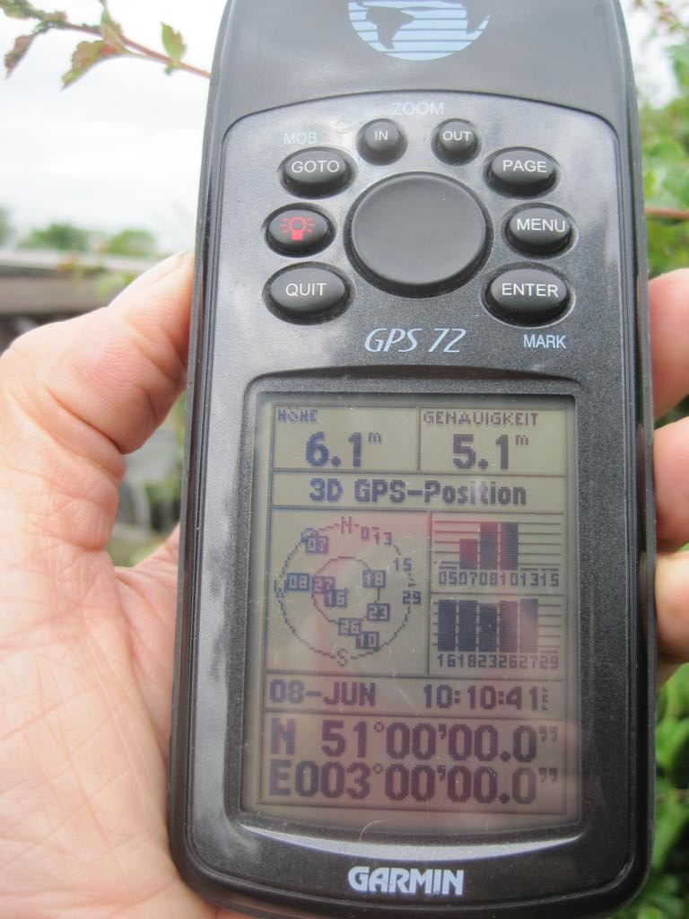 GPS in garden